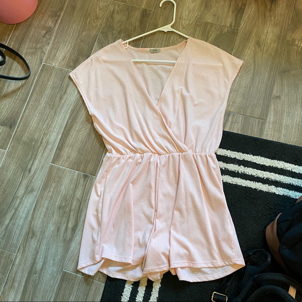 ribbed romper